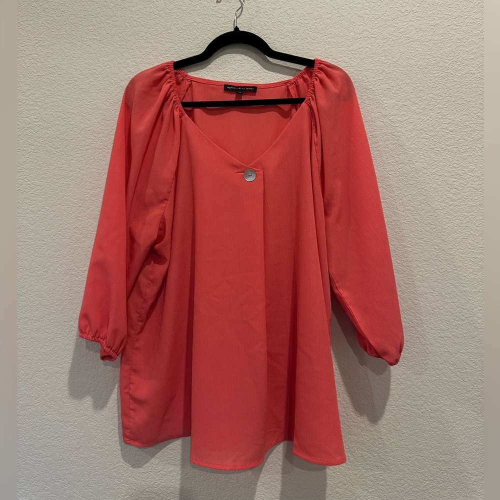 Adrienne Vittadini Coral Top